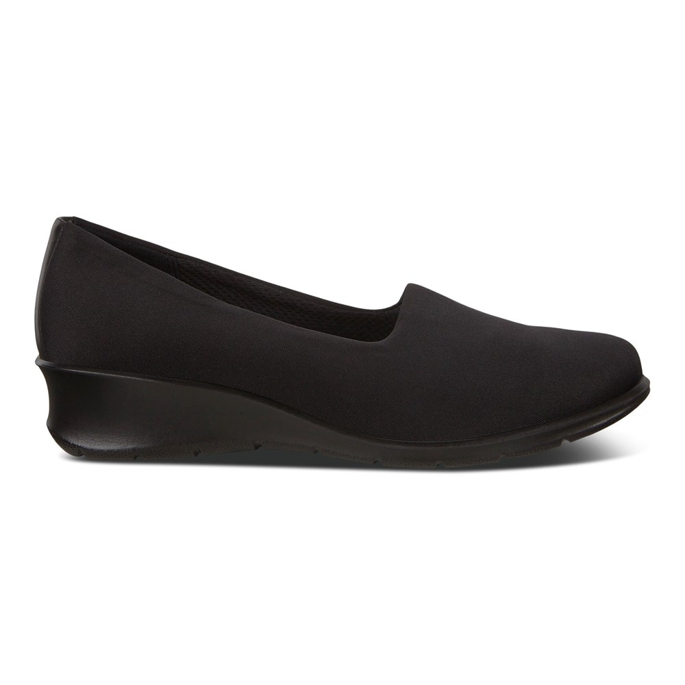 ECCO Womens Slip-On Black - Finola - JHX-732605